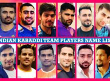 Indian Kabaddi Team Players Name List 2018, International Team, Indian Kabaddi Team Coach, Indian Kabaddi Team Players Names with Photos